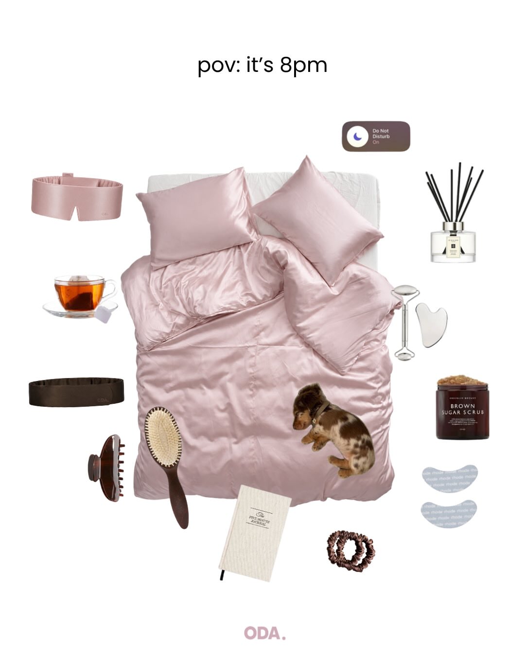 The Premium Sleep Mask - Rose